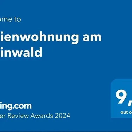 Διαμέρισμα Am Steinwald *